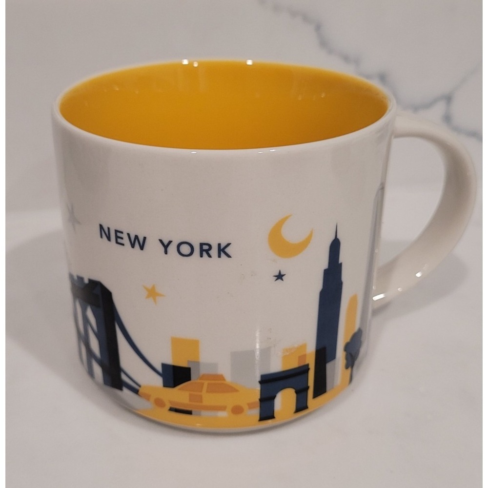 Starbucks You Are Here Collection New York City Skyline Coffee Mug 14oz 2015